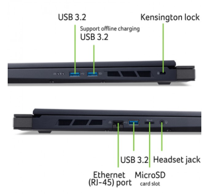 Acer Ноутбук Acer Predator Helios Neo 18 PHN18-71-77JP (NH.QS0EU.002)
