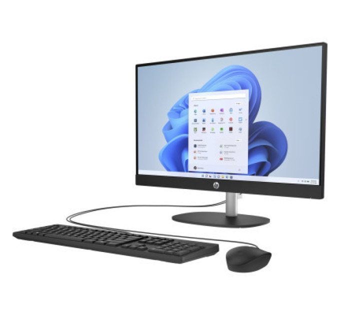 HP Комп'ютер HP 24-cr0005ua AiO / Ryzen3 7320U, 8, 512, WiFi, Cam, KBD (9C9G7EA)
