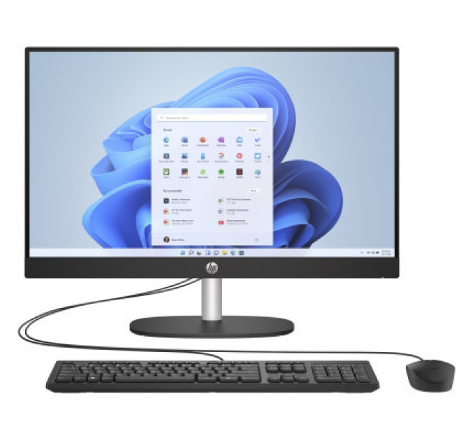 HP Комп'ютер HP 24-cr0005ua AiO / Ryzen3 7320U, 8, 512, WiFi, Cam, KBD (9C9G7EA)