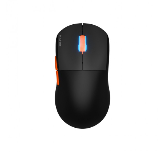 Hator Мишка Hator Quasar 2 Pro Wireless/Bluetooth/USB Black/Orange (HTM560BO)