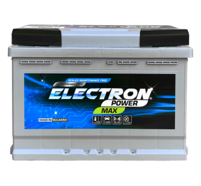 ELECTRON Акумулятор автомобільний ELECTRON POWER MAX 80Ah Ев (-/+) (820EN) (580 043 082 SMF)