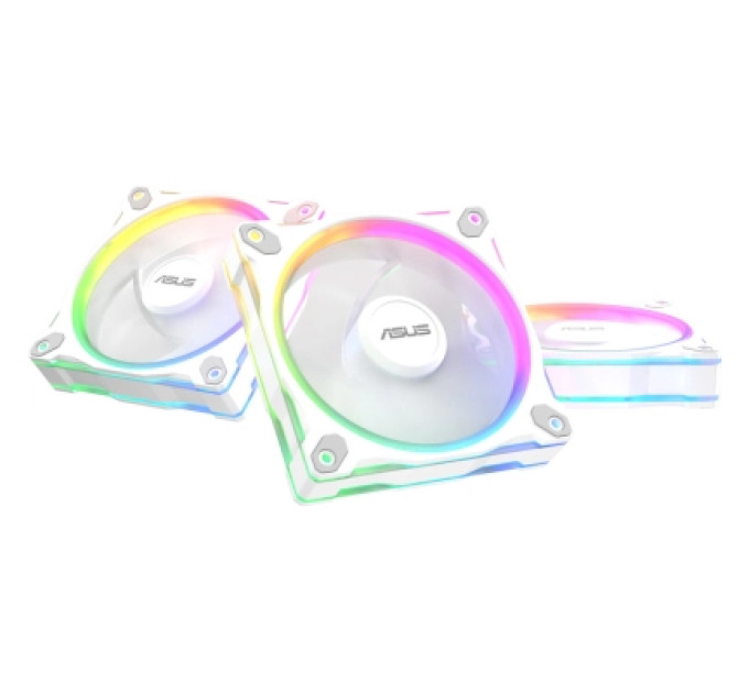 ASUS Кулер до корпусу ASUS PRIME MR120 REVERSE ARGB WHITE 3IN1 (90DA00L3-B09020)