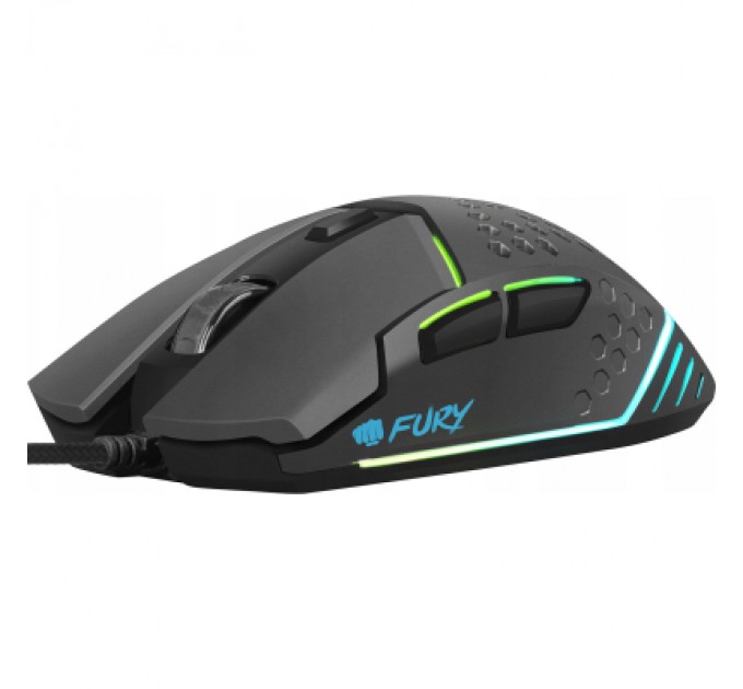 Fury Мишка Fury Battler USB Black (NFU-1654)