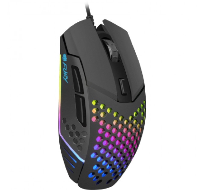 Fury Мишка Fury Battler USB Black (NFU-1654)