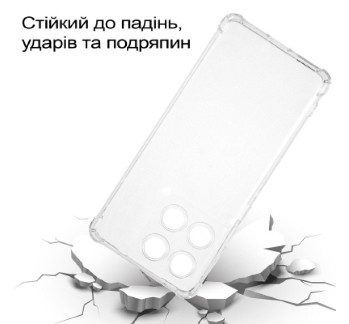 BeCover Чохол до мобільного телефона BeCover Anti-Shock Motorola Edge 60 Clear (713804)