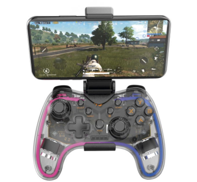 Havit Геймпад Havit HV-G180BT RGB Transparent (HV-G180BT)