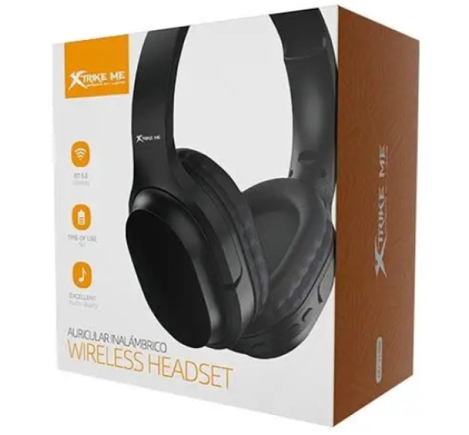 Xtrike ME Навушники Xtrike ME HD-214BK Wireless Black (HD-214BK)