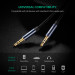 Ugreen Кабель мультимедійний 3.5mm M to 3.5mm M 2.0m AV112 blue Ugreen (10687)