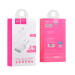 HOCO Мережевий зарядний пристрій Hoco C12 (2USB, 2.4А) White (C12MW) + кабель MicroUSB