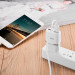 HOCO Мережевий зарядний пристрій Hoco C12 (2USB, 2.4А) White (C12MW) + кабель MicroUSB