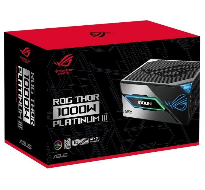 ASUS Блок живлення Asus ROG Thor 1000W Platinum III ROG Equalizer (90YE00V8-B0NA00)