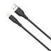 ColorWay Кабель ColorWay USB - Lightning (M/M), textured PVC, 3А, 2 м, Black (CW-CBUL095-BK)