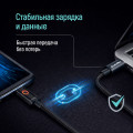 ColorWay Кабель ColorWay USB Type-C - USB Type-C (M/M), Breathing Light, 3А, 1 м, Black (CW-CBPDCC103-BK)