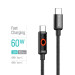 ColorWay Кабель ColorWay USB Type-C - USB Type-C (M/M), Breathing Light, 3А, 1 м, Black (CW-CBPDCC103-BK)