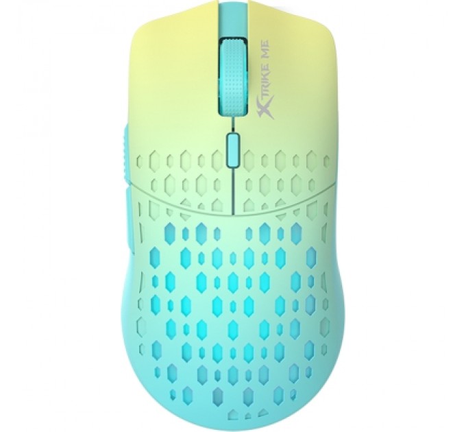 Xtrike ME Мишка Xtrike ME GW-121 Bluetooth RGB Blue/Yellow (GW-121GN)