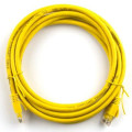 Ritar Патч-корд Ritar 10м, RJ-45, Cat.5e, CU, медь, желтый (03008)