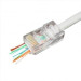Cablexpert Конектор Cablexpert RJ45 cat.5e UTP 8P8C (сквозное отв., позолоч. конт.) 10 шт (LC-PTU-01/10)