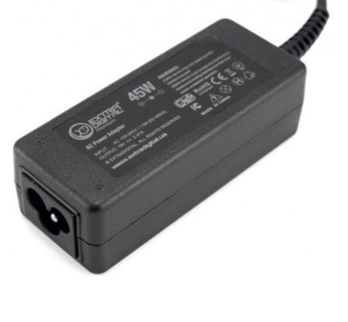 Extradigital Блок живлення до ноутбуку Extradigital Asus 19V, 2.37A, 45W (5.5x2.5) (PSA3882)