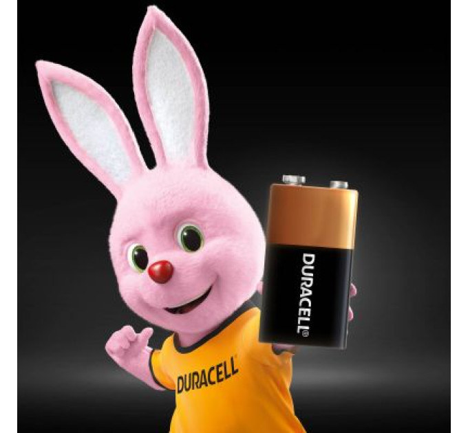 Duracell Батарейка Duracell 9V лужна 1шт. в упаковці (5000394066267 / 81483681)