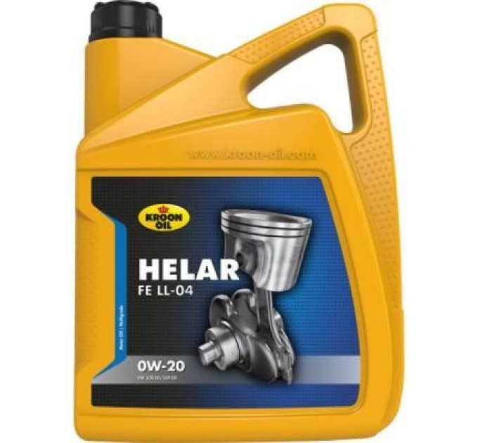 Kroon-Oil Моторна олива Kroon-Oil Helar FE LL-04 0W-20 5л (KL 32498)