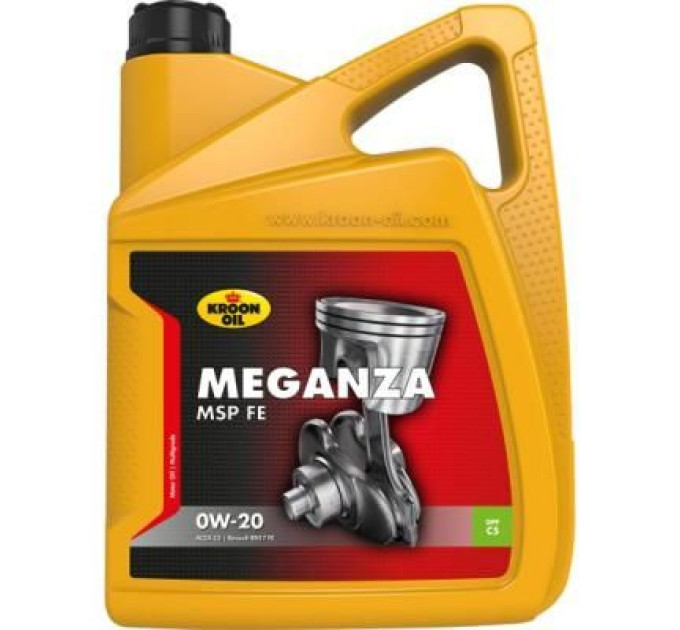 Kroon-Oil Моторна олива Kroon-Oil Meganza MSP FE 0W-20 5л (KL 36787)