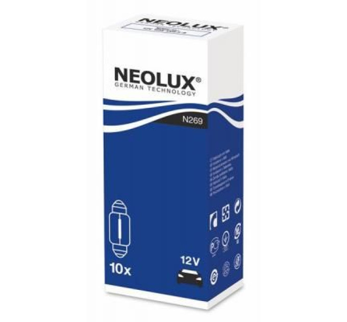 Neolux Автолампа Neolux 10W (N269)