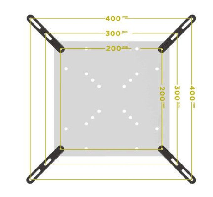 Brateck Кронштейн Brateck LCD-201F