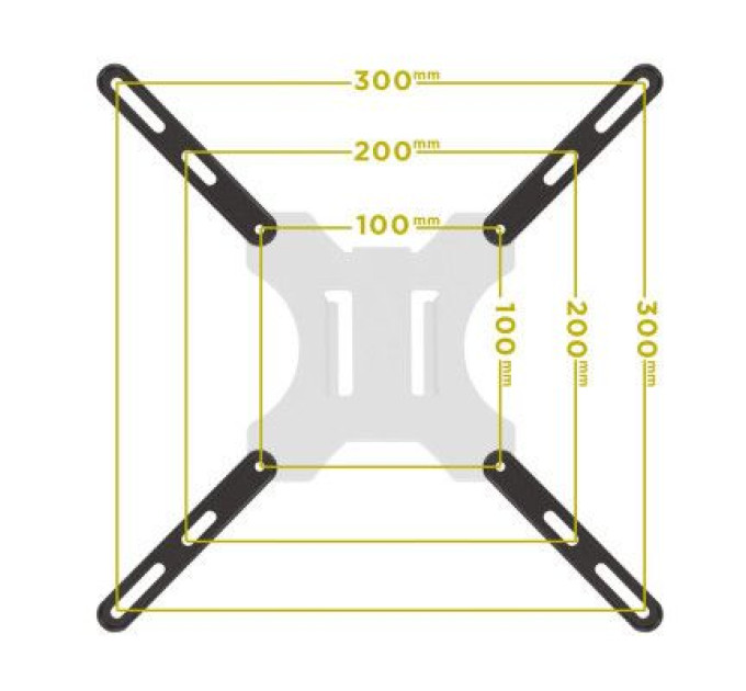 Brateck Кронштейн Brateck LCD-201F