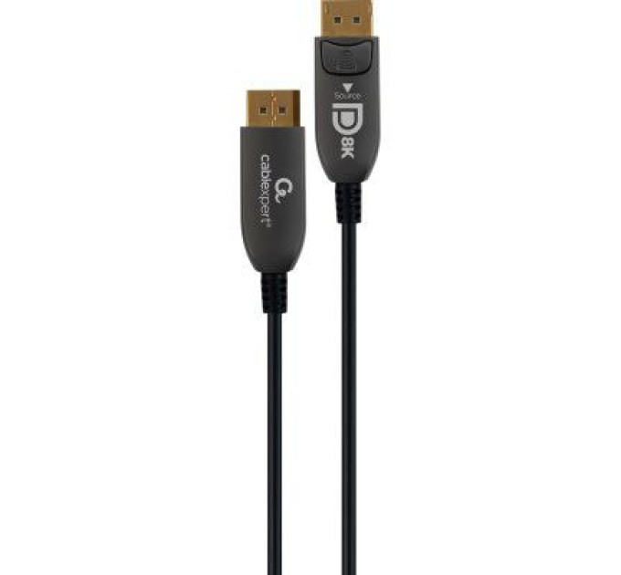 Cablexpert Кабель мультимедійний DisplayPort to DisplayPort 30.0m V.1.4 8K 60Hz/4K 120Hz Optic (AOC) Cablexpert (CC-DP8K-AOC-30M)