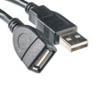 PowerPlant Дата кабель USB 2.0 AM/AF 0.1m PowerPlant (KD00AS1209)