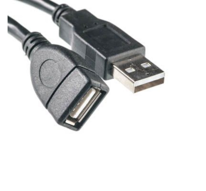 PowerPlant Дата кабель USB 2.0 AM/AF 0.1m PowerPlant (KD00AS1209)