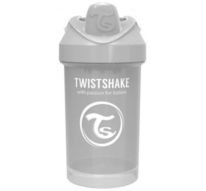 Twistshake Поїльник-непроливайка Twistshake 300 мл 78278 сіра (69891)