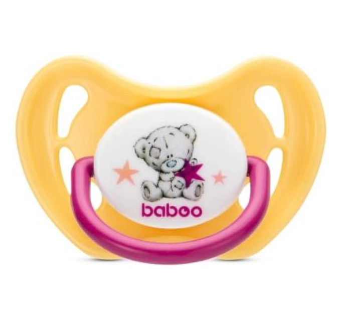Baboo Пустушка Baboo Me To You 0+ міс. персикова (90412)
