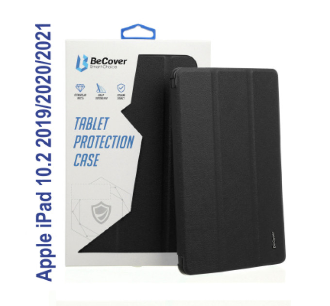 BeCover Чохол до планшета BeCover Soft Edge Pencil mount Apple iPad 10.2 2019/2020/2021 Black (706810)