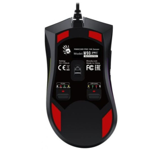 A4Tech Мишка A4Tech Bloody W90 Pro Stone black