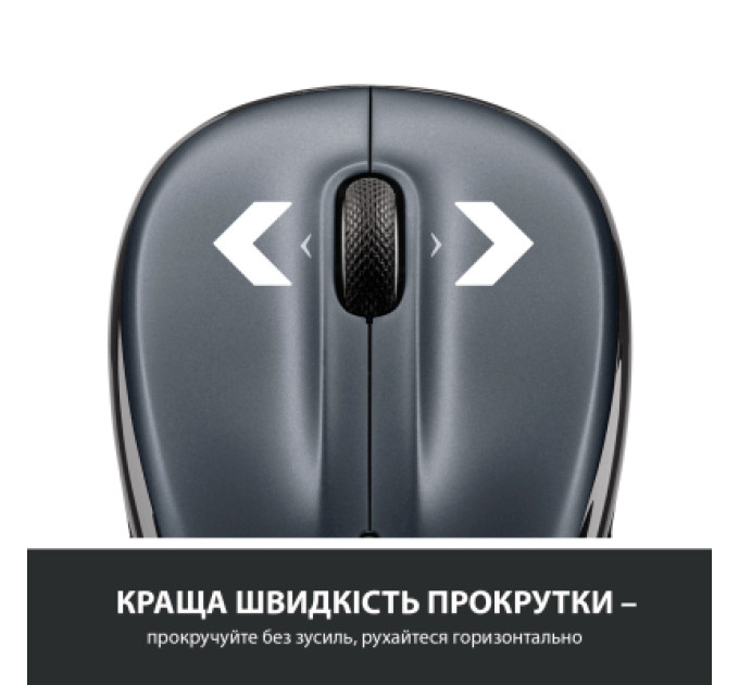 Logitech Мишка Logitech M325s Wireless Dark Silver (910-006812)