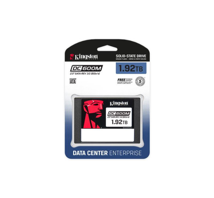 Kingston Накопичувач SSD 2.5" 1.92TB Kingston (SEDC600M/1920G)