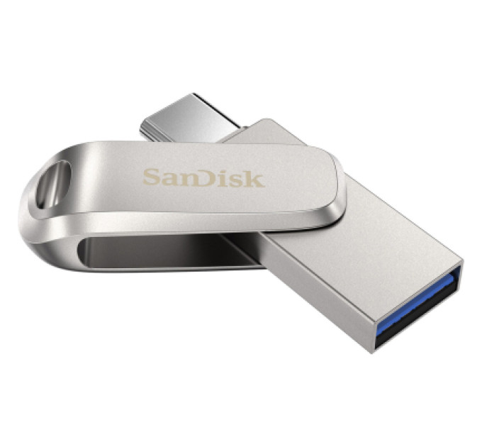 SanDisk USB флеш накопичувач SanDisk 32GB Ultra Dual Drive Luxe USB 3.1 + Type-C (SDDDC4-032G-G46)