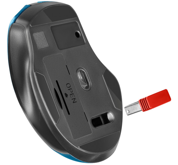 Defender Мишка Defender Prime MB-053 Silent Wireless Turquoise (52054)