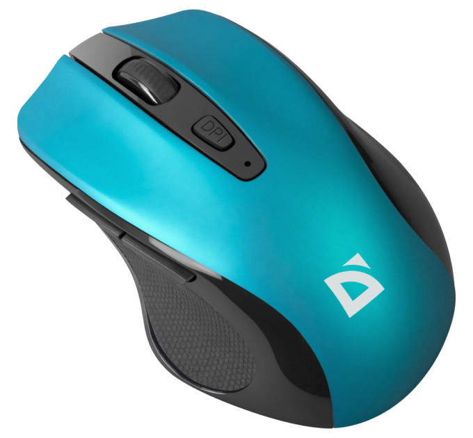 Defender Мишка Defender Prime MB-053 Silent Wireless Turquoise (52054)