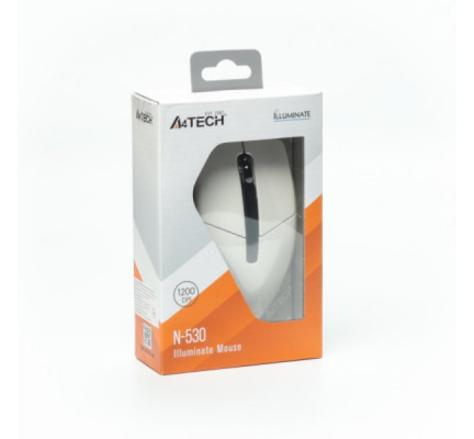 A4Tech Мишка A4Tech N-530 USB White (4711421987479)