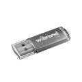Wibrand USB флеш накопичувач Wibrand 8GB Cougar Silver USB 2.0 (WI2.0/CU8P1S)