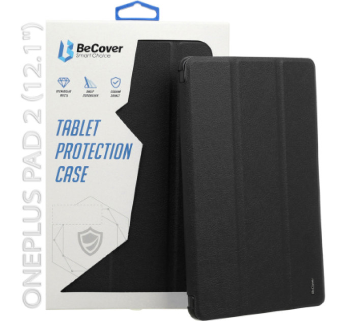 BeCover Чохол до планшета BeCover Smart Case OnePlus Pad 2 (12.1") Black (712546)