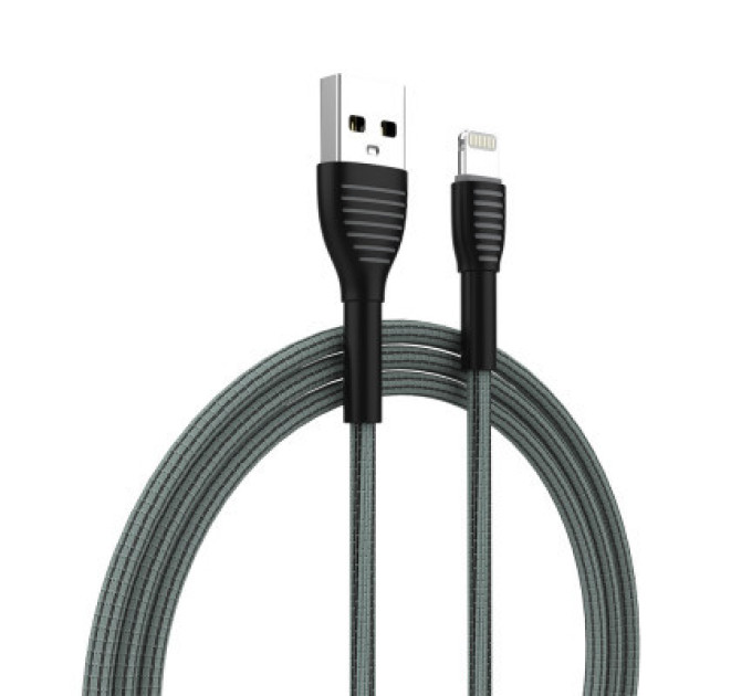 ColorWay Дата кабель USB 2.0 AM to Lightning 1.0m ColorWay (CW-CBUL041-GR)