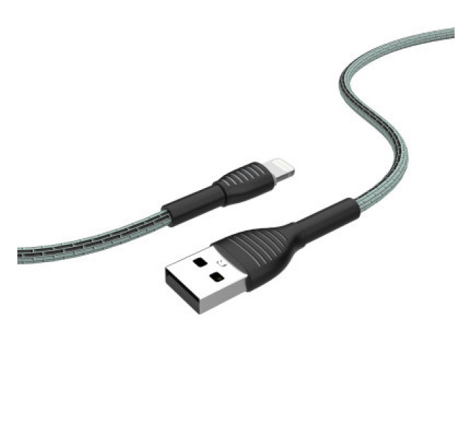 ColorWay Дата кабель USB 2.0 AM to Lightning 1.0m ColorWay (CW-CBUL041-GR)