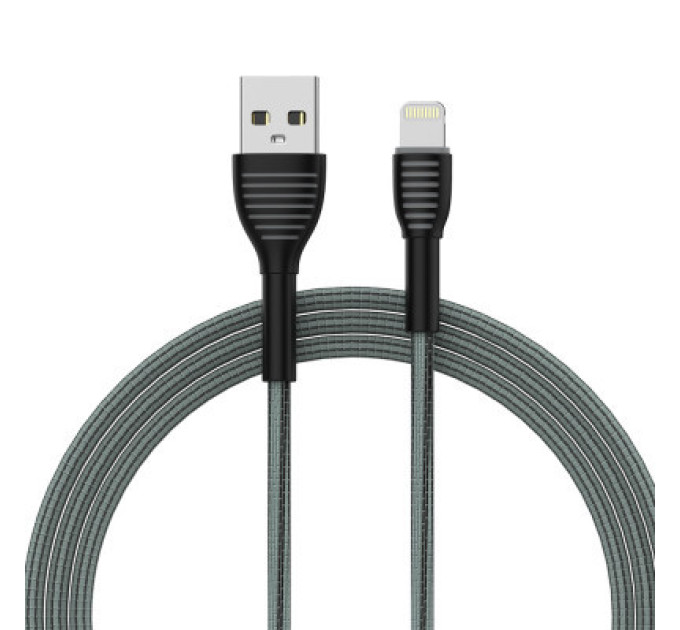 ColorWay Дата кабель USB 2.0 AM to Lightning 1.0m ColorWay (CW-CBUL041-GR)