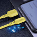 ColorWay Дата кабель USB 2.0 AM to Lightning 1.0m soft silicone yellow ColorWay (CW-CBUL043-Y)