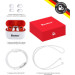 BeatBox Навушники BeatBox PODS PRO 1 Wireless Charging White-Red (bbppro1wcwr)