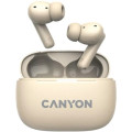 Canyon Навушники Canyon TWS-10 OnGo ANC ENC Beige (CNS-TWS10BG)