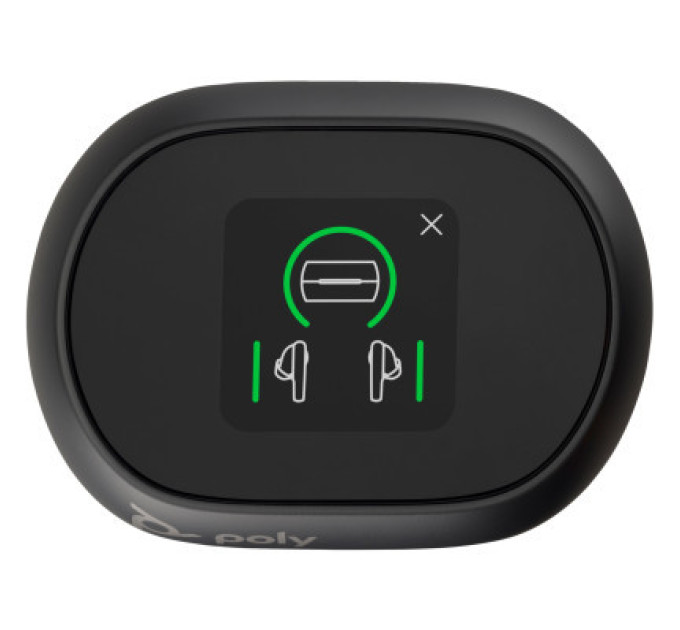 Poly Навушники Poly Voyager Free 60+ Earbuds + BT700C + TSCHC Black (7Y8G4AA)